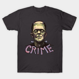 Frankenstein Crime T-Shirt
